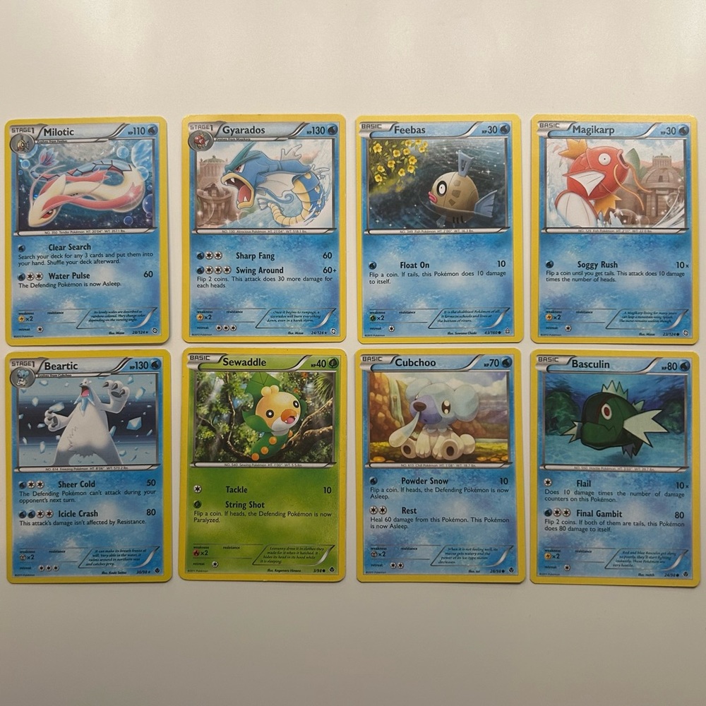 2011 Emerging Powers & 2012 Dragons Exalted Pokemon Card Lot